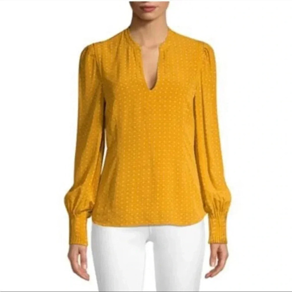 Joie Korina satin blouse - Picture 3 of 11